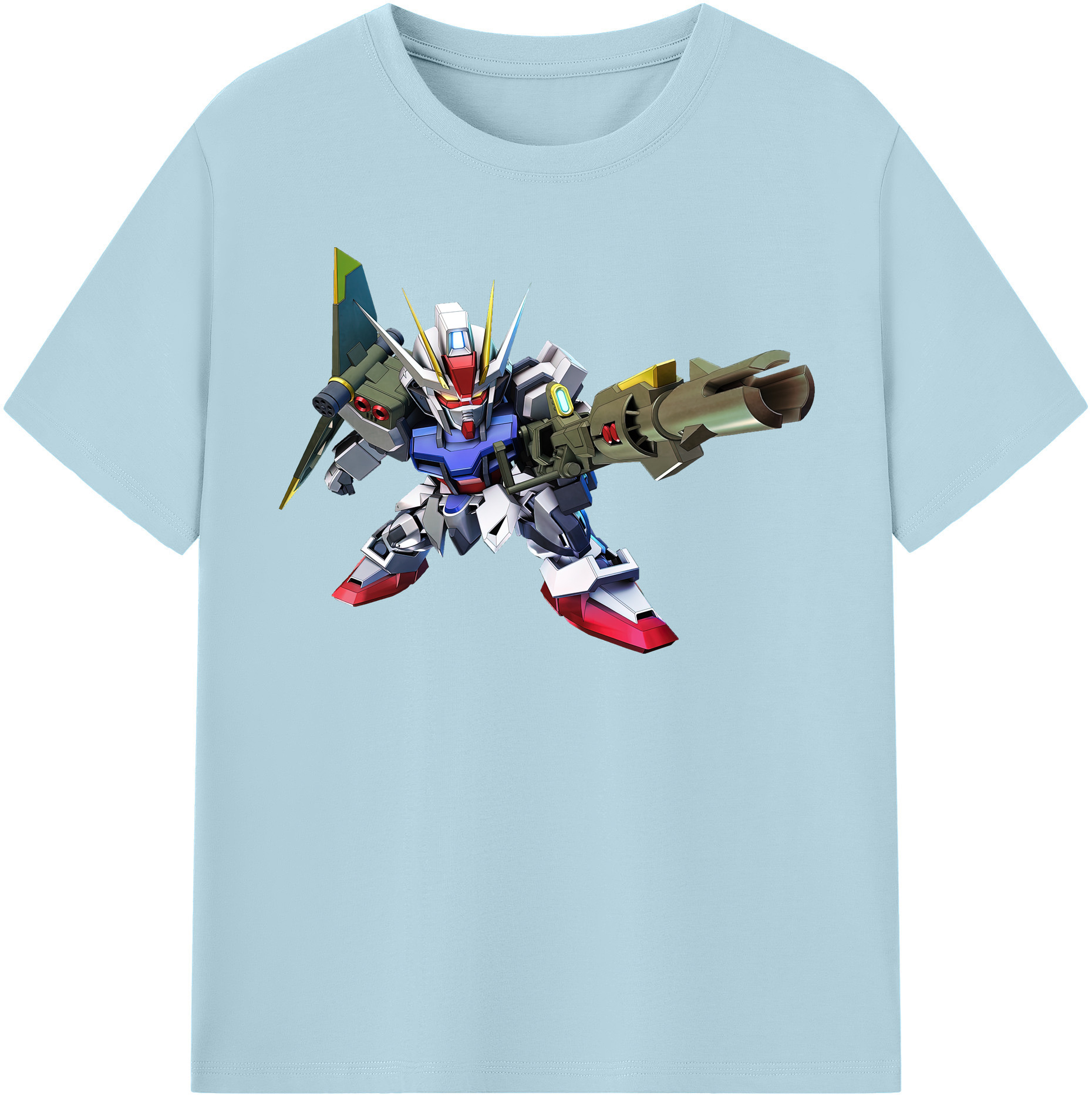 （画像用） 機動戦士ガンダム Mobile Suit Gundam 綿100％半袖Tシャツ（フロントプリント）